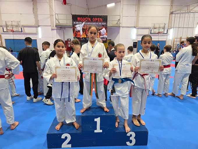 أمطار من الميداليات والإنجازات في بطولة موديعين القطرية للكراتيه